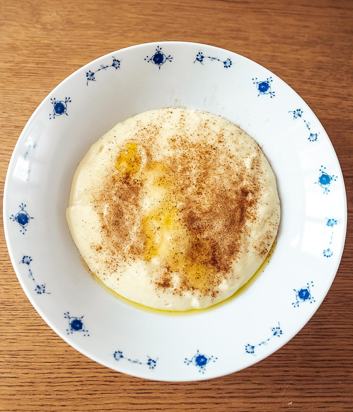 Rømmegrøt - Norwegian Sour Cream Porridge - Norwegian Cookbook